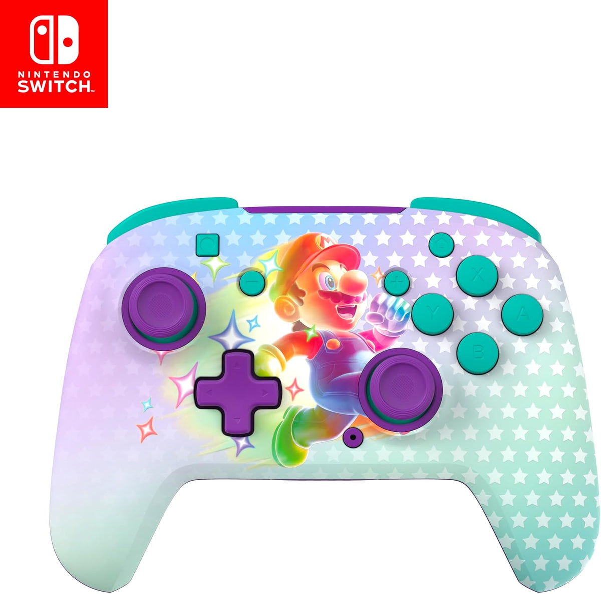Turtle Beach Rematch Wireless Controller · NS · Invincible Mario