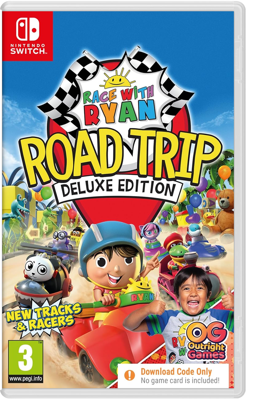Race With Ryan: Road Trip - Deluxe Edition [Code in a Box] (Switch)