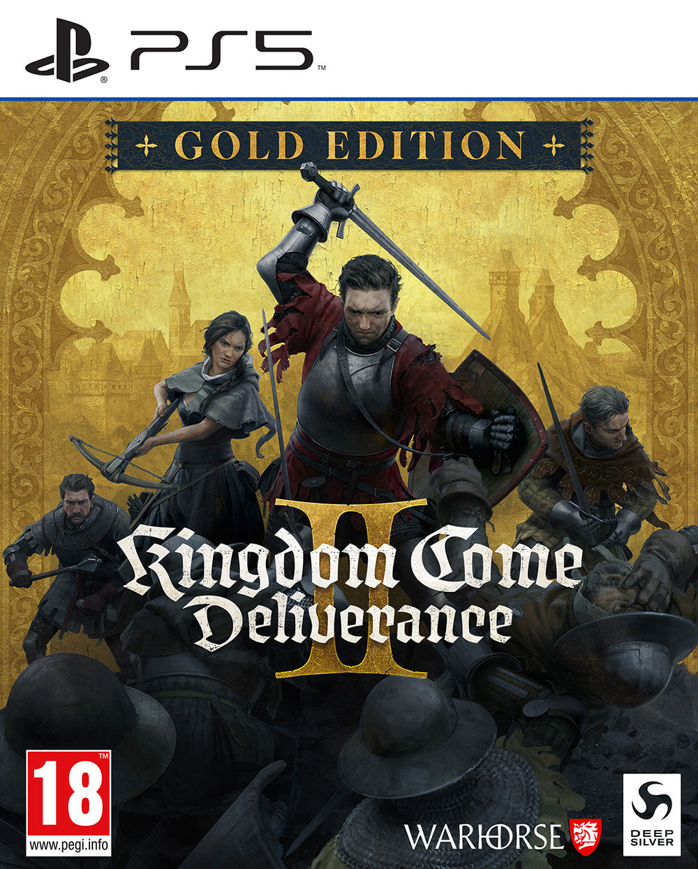 Kingdom Come Deliverance II - Gold Edition with FREE Steelbook (PS5)