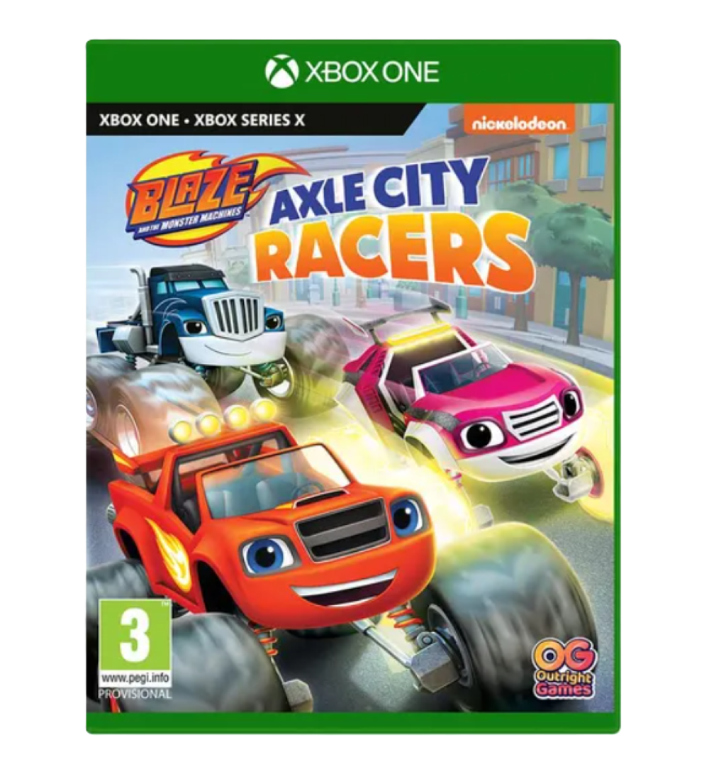 Blaze Monster Machines Axle City Racers