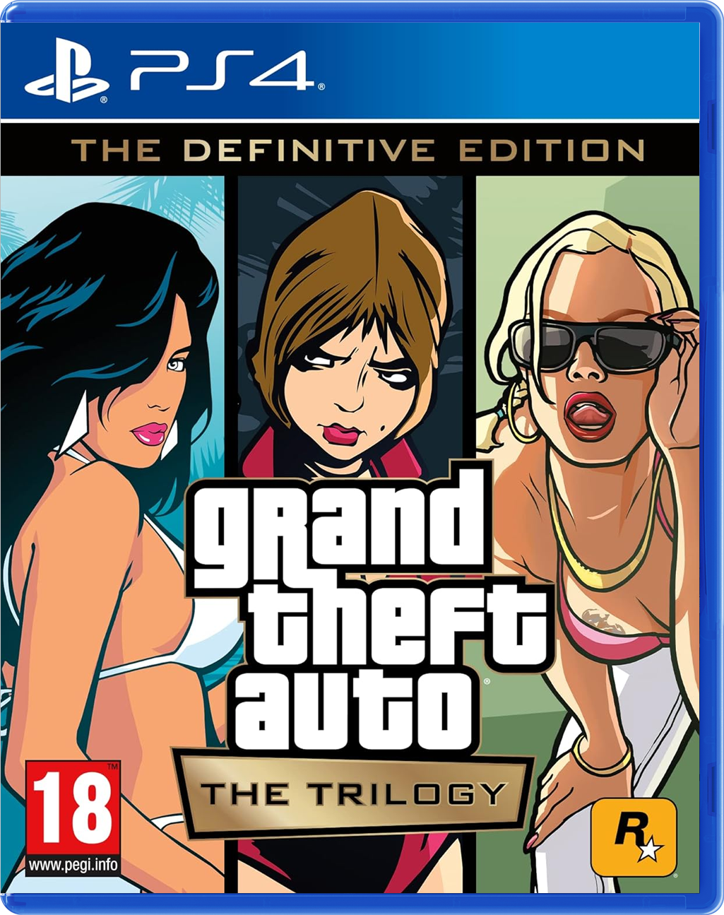 Grand Theft Auto: The Trilogy - The Definitive Edition (PS4)