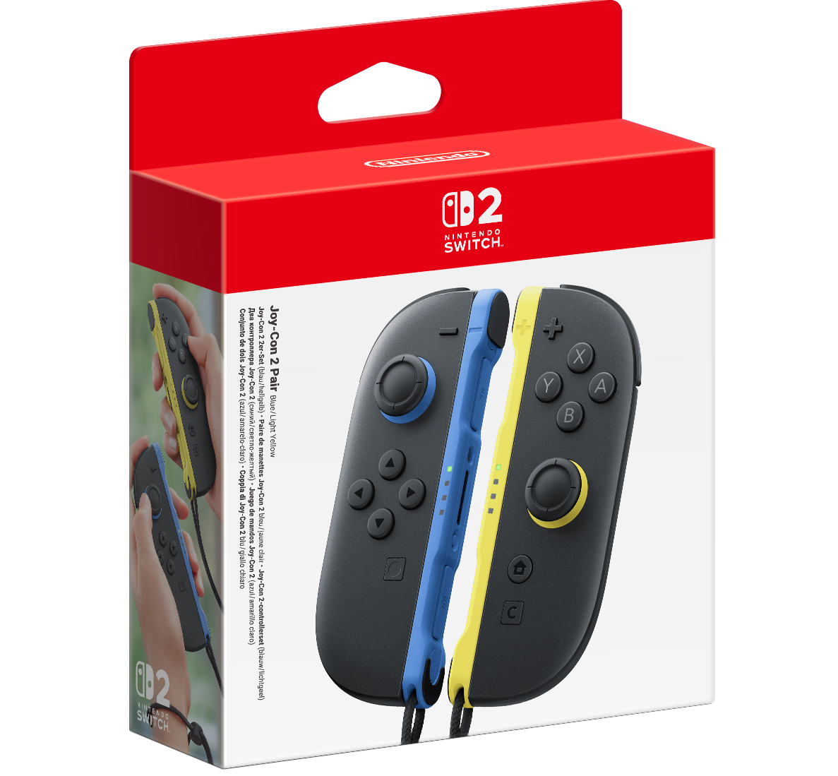 Joy-Con 2 Pair - Light Blue / Light Yellow (Switch 2)