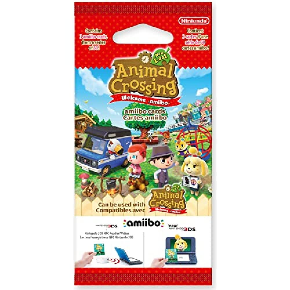 Animal Crossing Cards (3pcs) - New Leaf (amiibo)