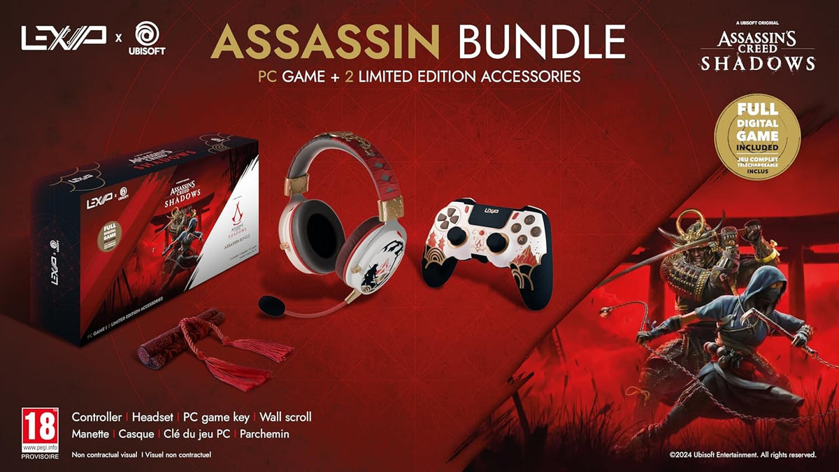 Lexip X Assassins Creed Shadows Assassin Box