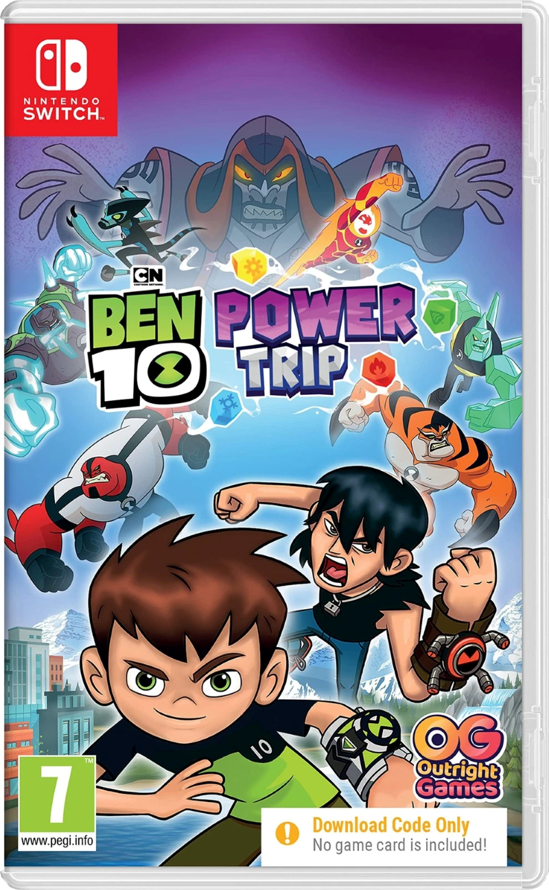 Ben 10: Power Trip! [Code In A Box] (Switch)