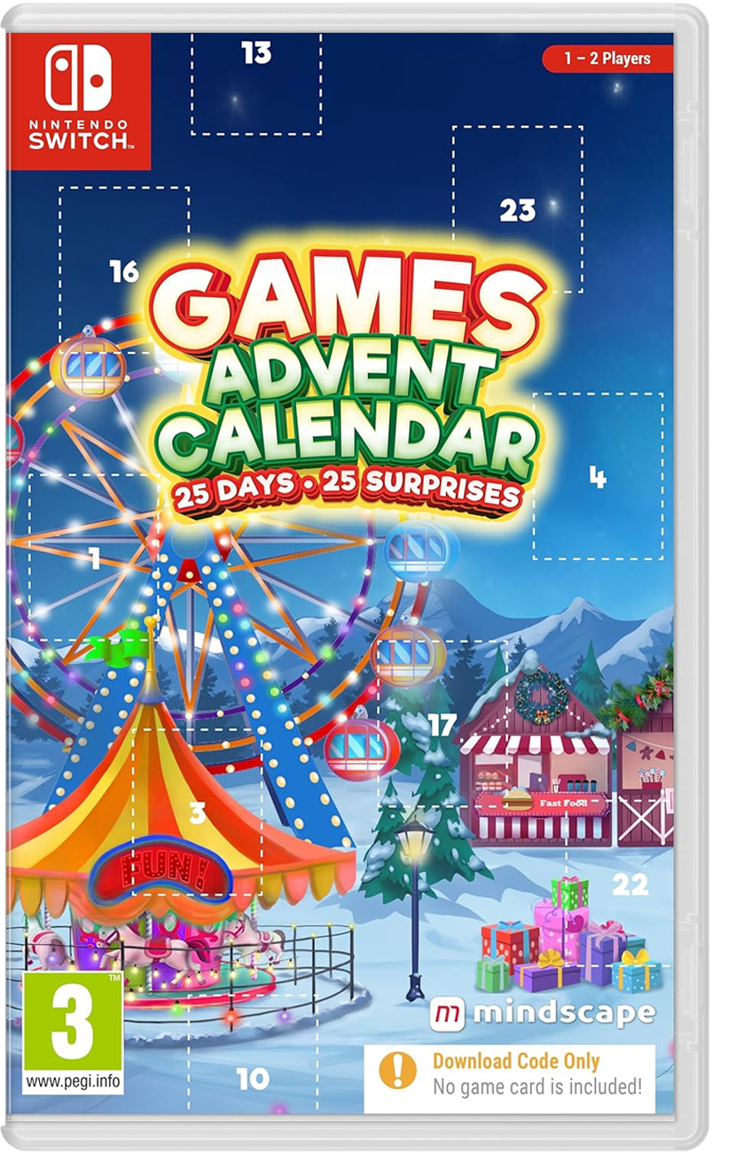 Games Advent Calendar [Code In A Box] (Switch)
