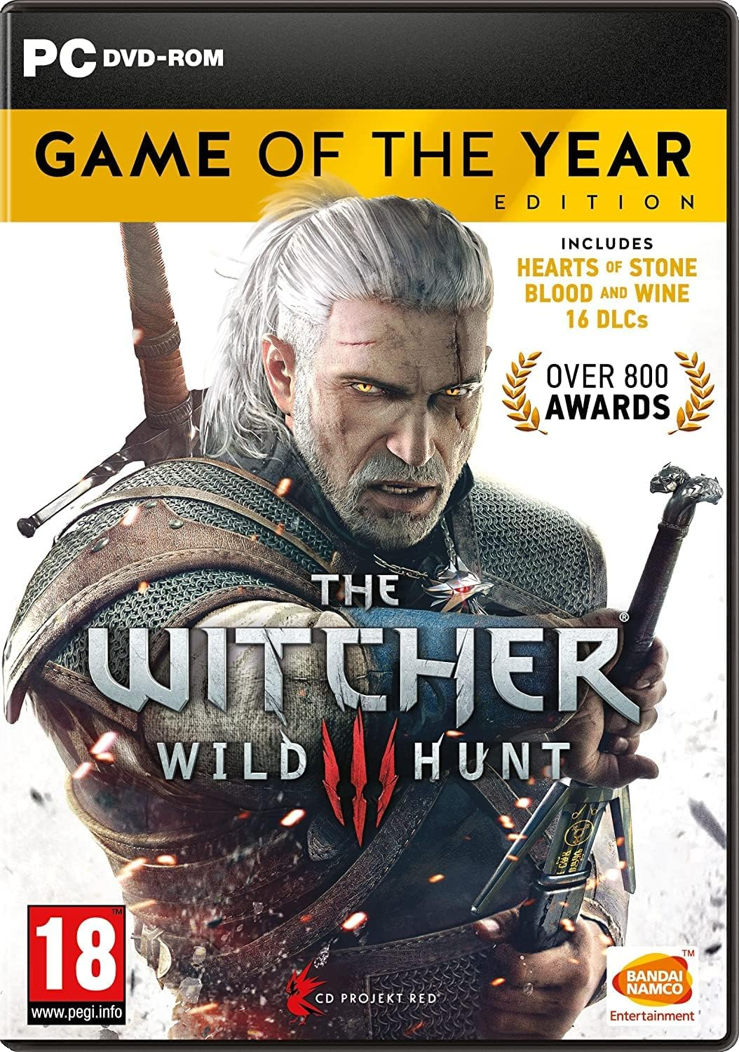 Witcher 3 Wild Hunt Game Year Edition