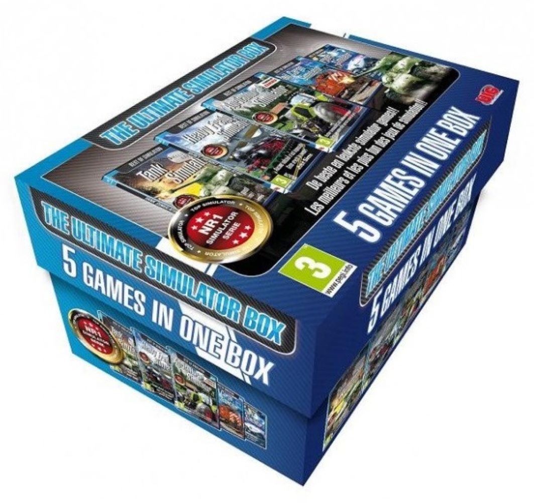 The Ultimate Simulator Box 5 Games (PC) – TGC