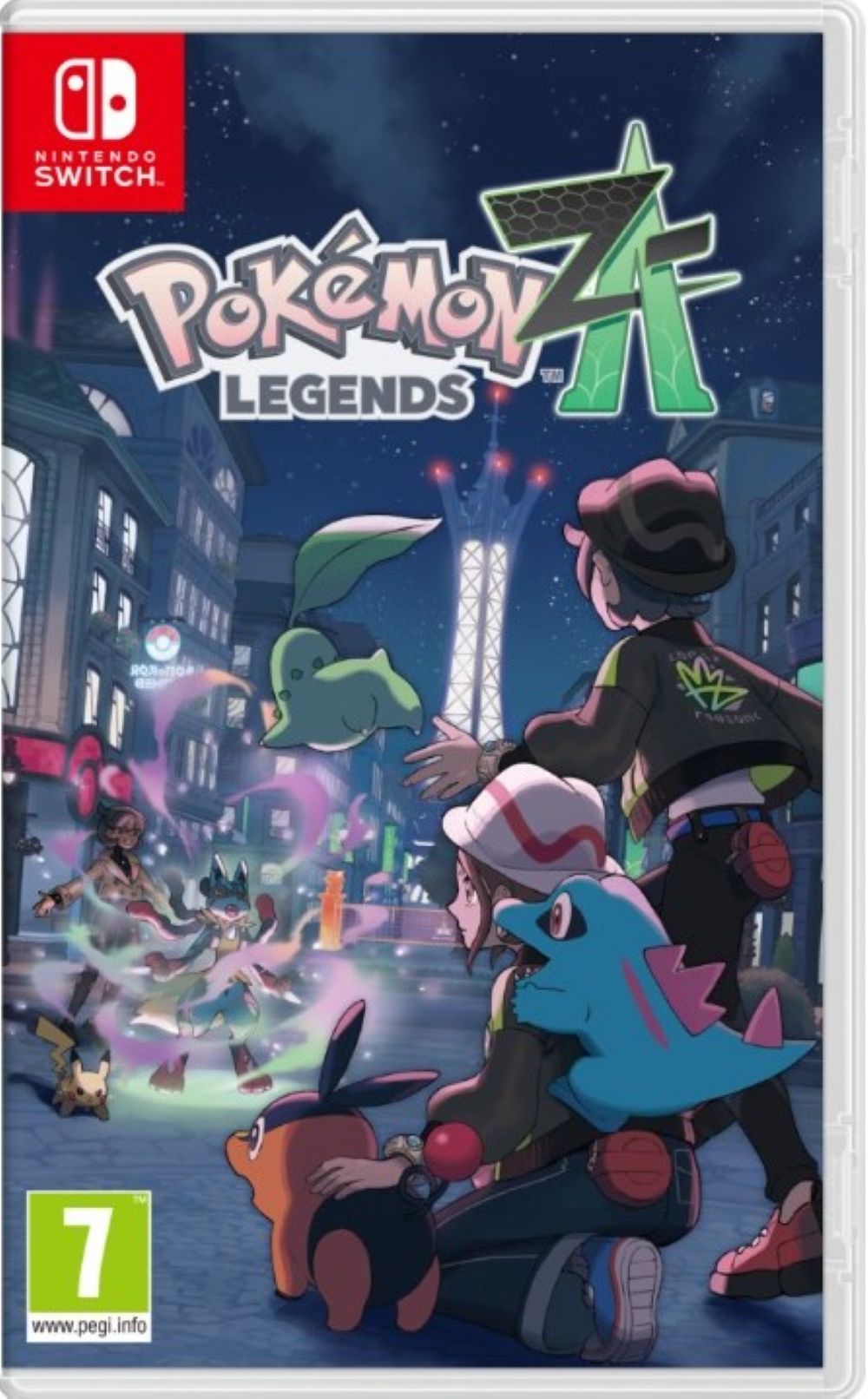 Pokémon Legends: Z-A with FREE Stickers (Switch)