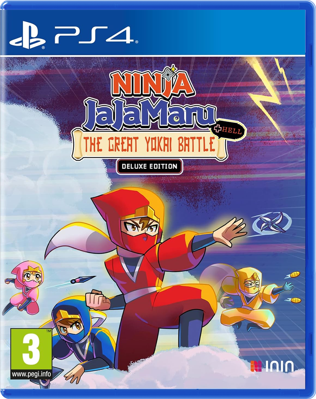Ninja JaJaMaru: The Great Yokai Battle + Hell - Deluxe Edition (PS4)