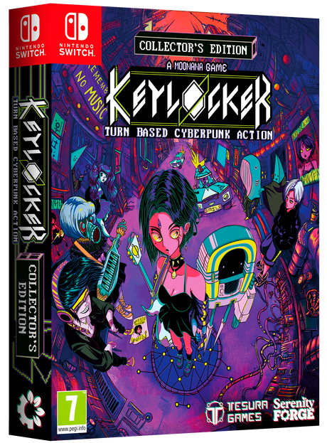 Keylocker | Turn Based Cyberpunk Action Collector's Edition (Switch)