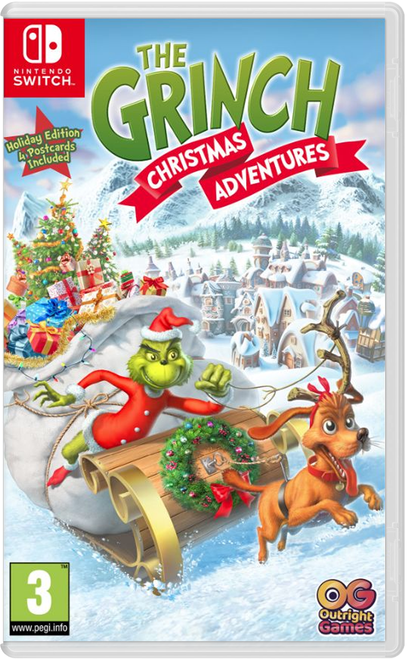 The Grinch: Christmas Adventures - Holiday Edition 4 Postcards Included (Switch)