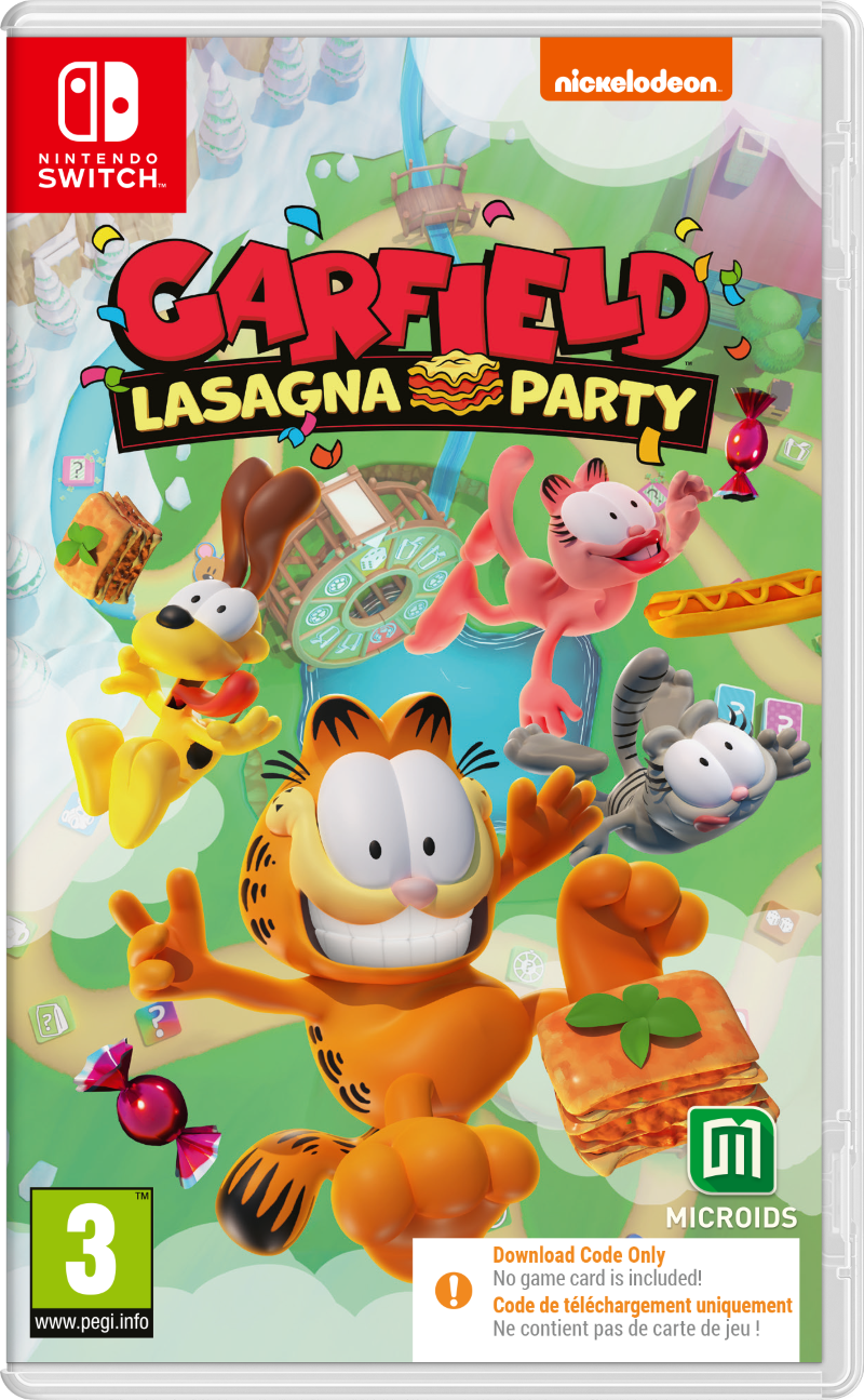 Garfield Lasagna Party [Code in a Box] (Switch)