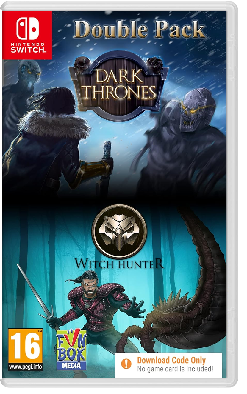 Dark Thrones/Witch Hunter Double Pack [Code In A Box] (Switch)