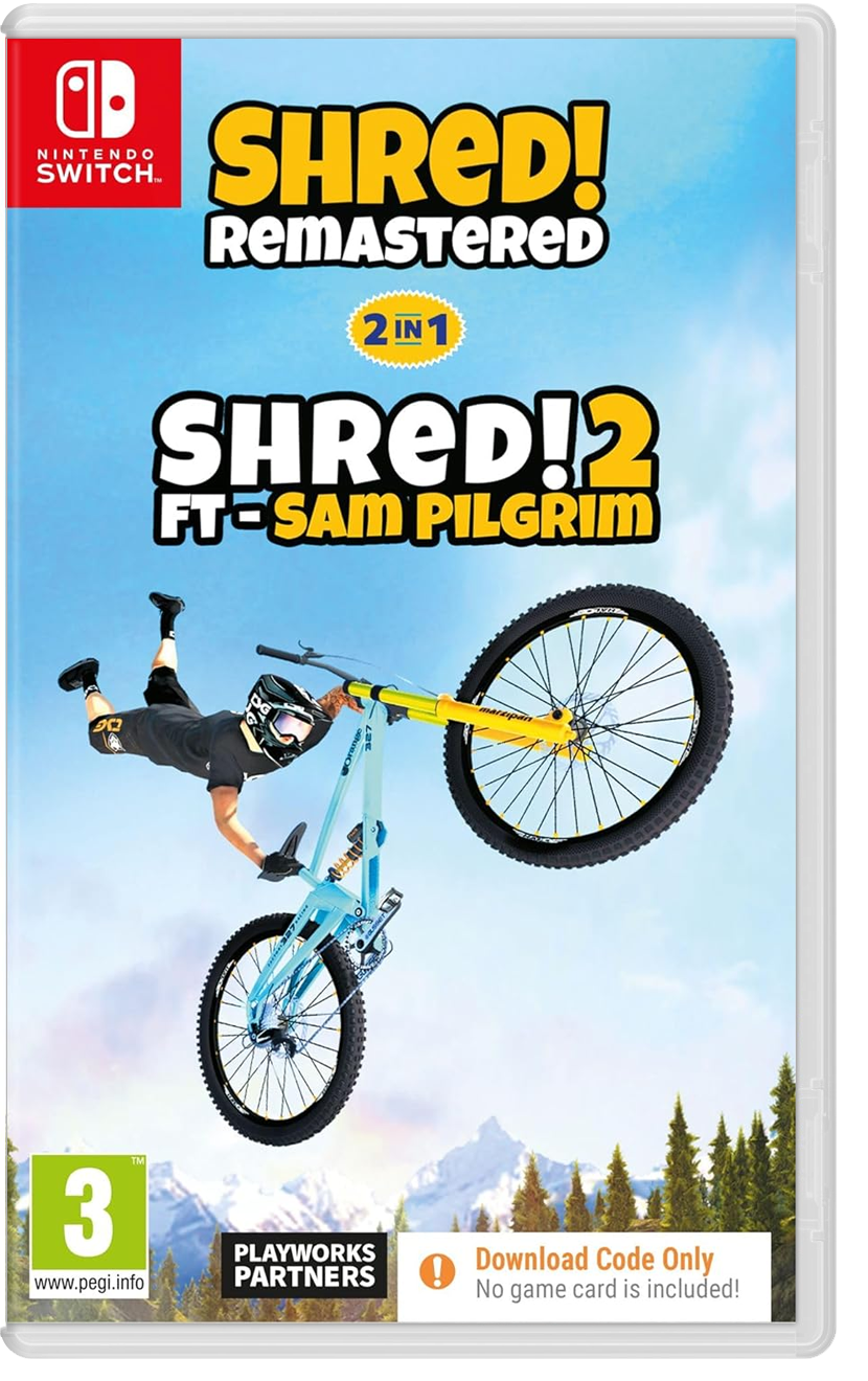Shred! Remastered & Shred! 2 Ft. Sam Pilgrim [Code in a Box] (Switch)