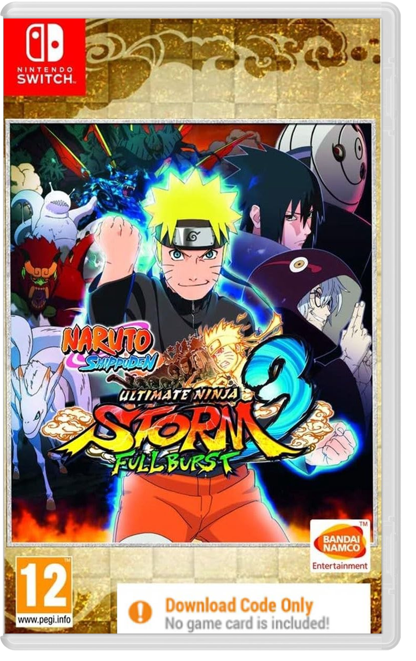 Naruto Ultimate Ninja Storm 3 Full Burst [Code In A Box] (Switch)