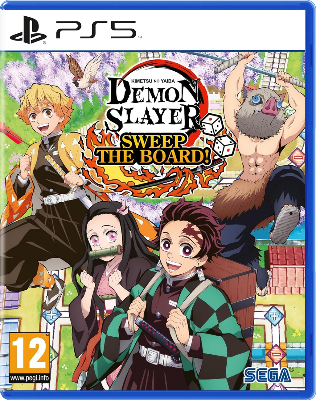 Demon Slayer -Kimetsu no Yaiba- Sweep the Board! (PS5)