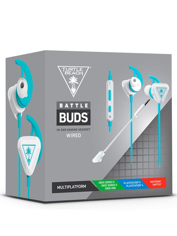 Turtle Beach Battle Buds In-Ear Gaming Headset - White
