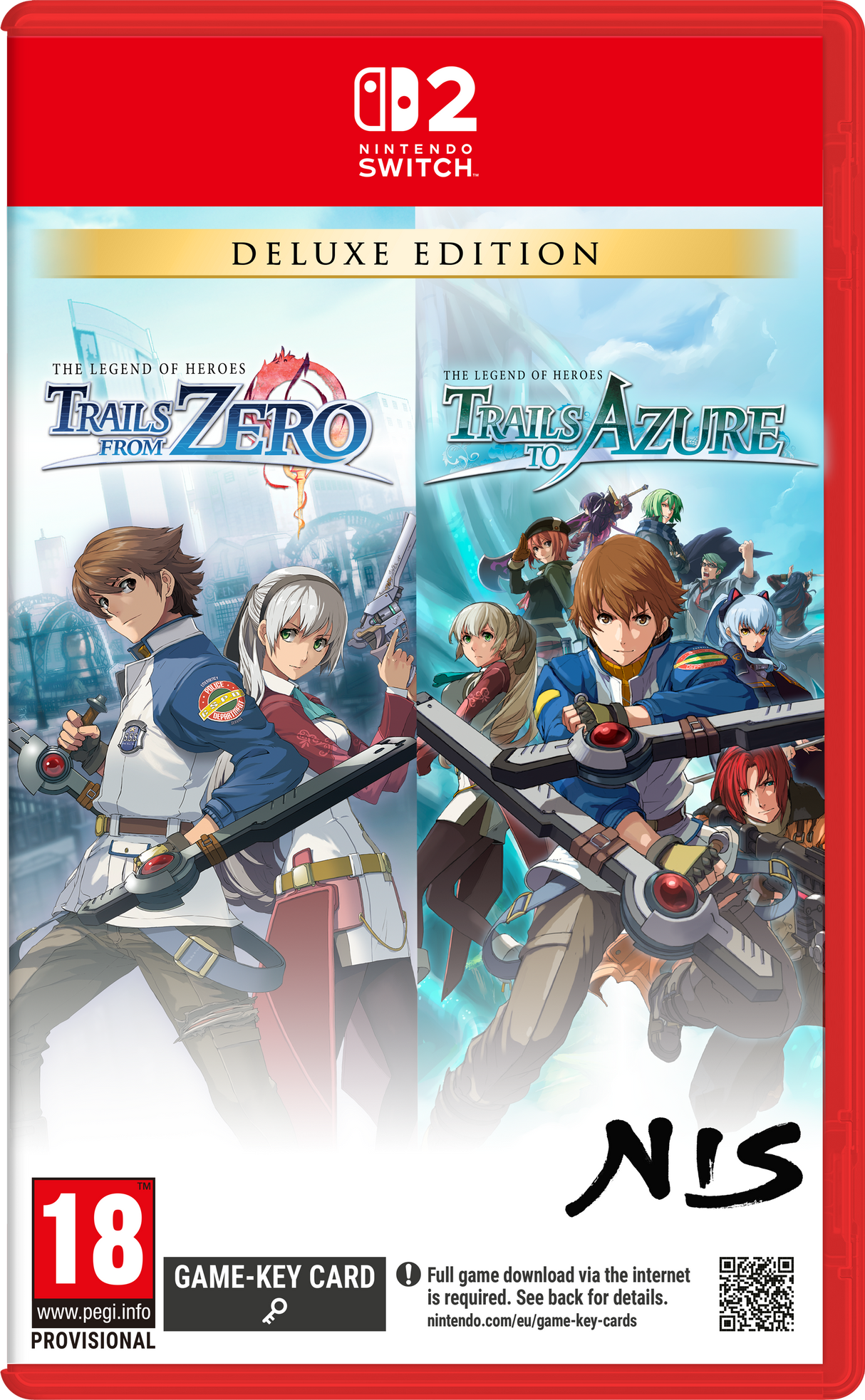 The Legend of Heroes Trails from Zero / Trails to Azure Deluxe Edition (Switch 2)