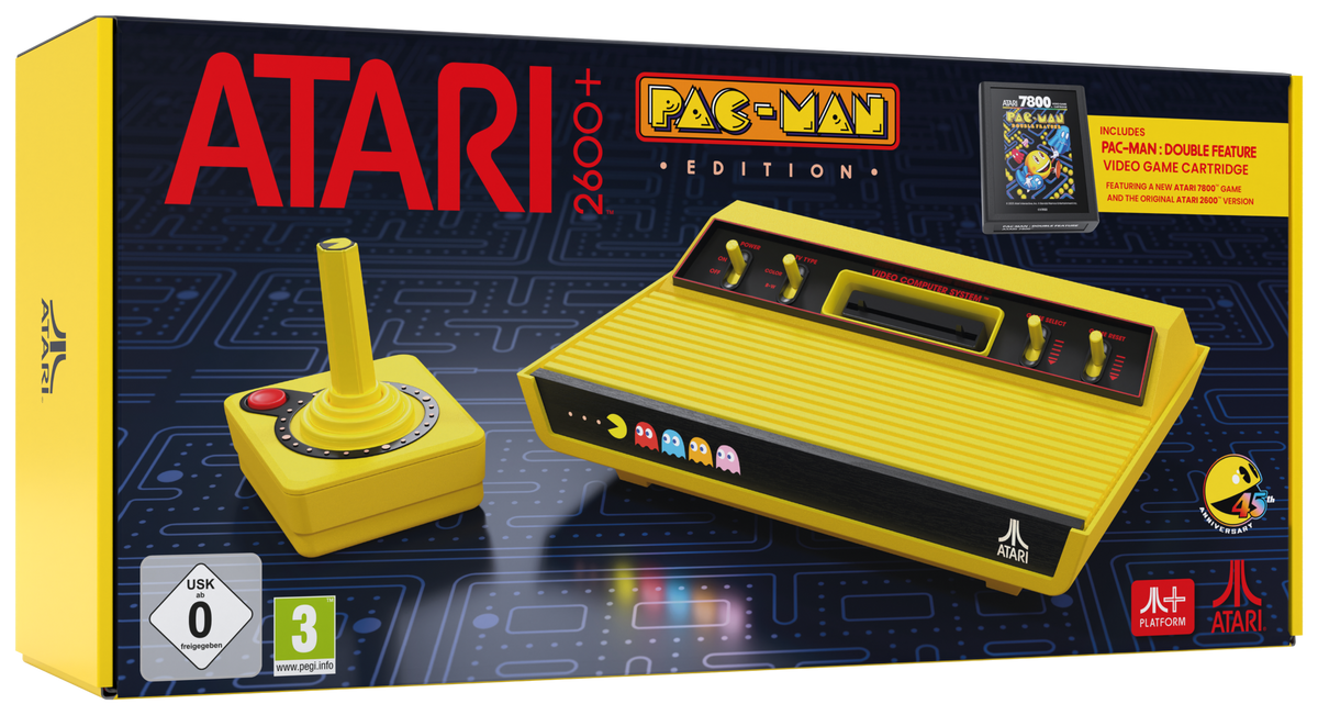 Atari 2600+ Pac-Man Anniversary Edition Console