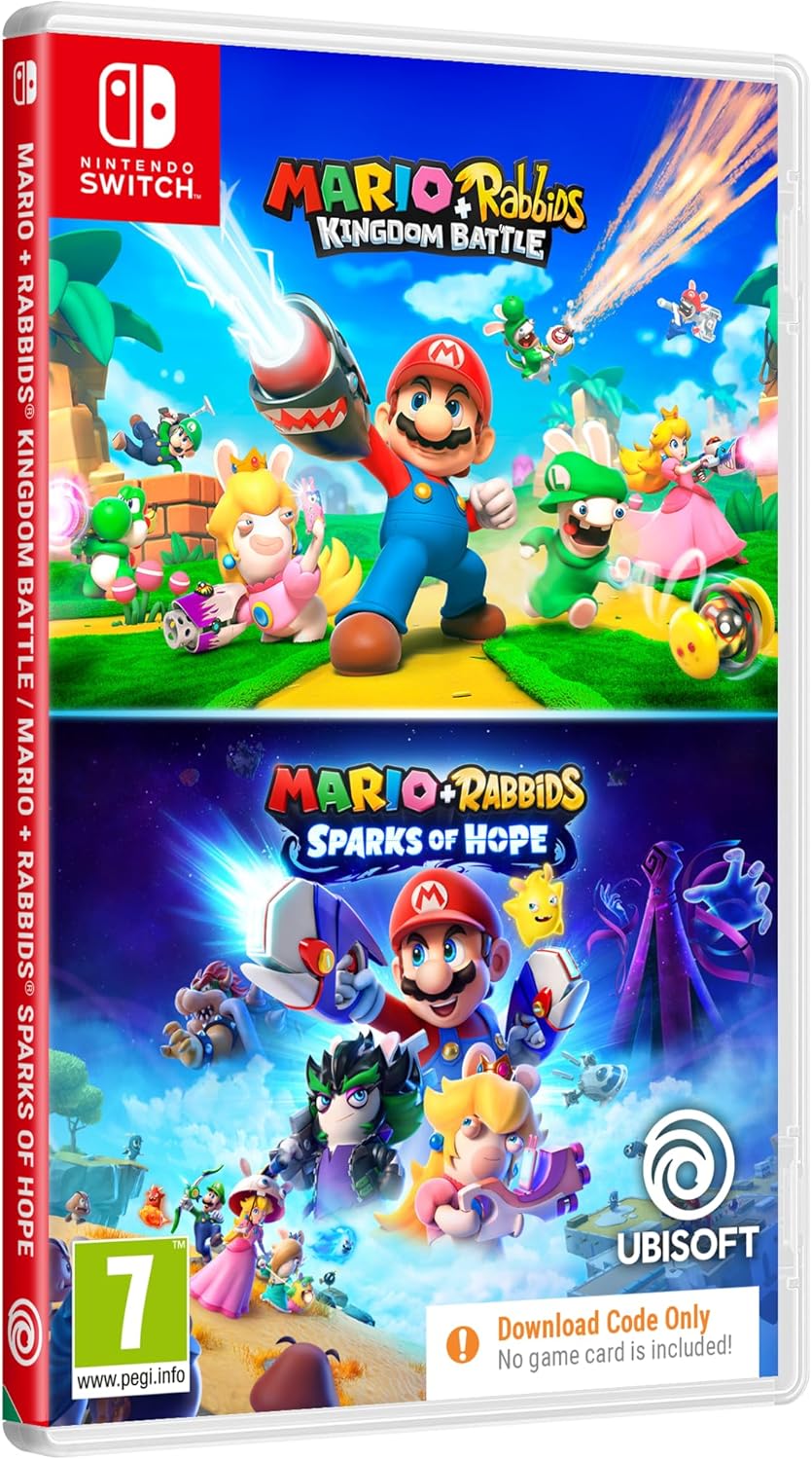 Mario + Rabbids Kingdom Battle / Mario + Rabbids Sparks of Hope [Code in a Box] (Switch)