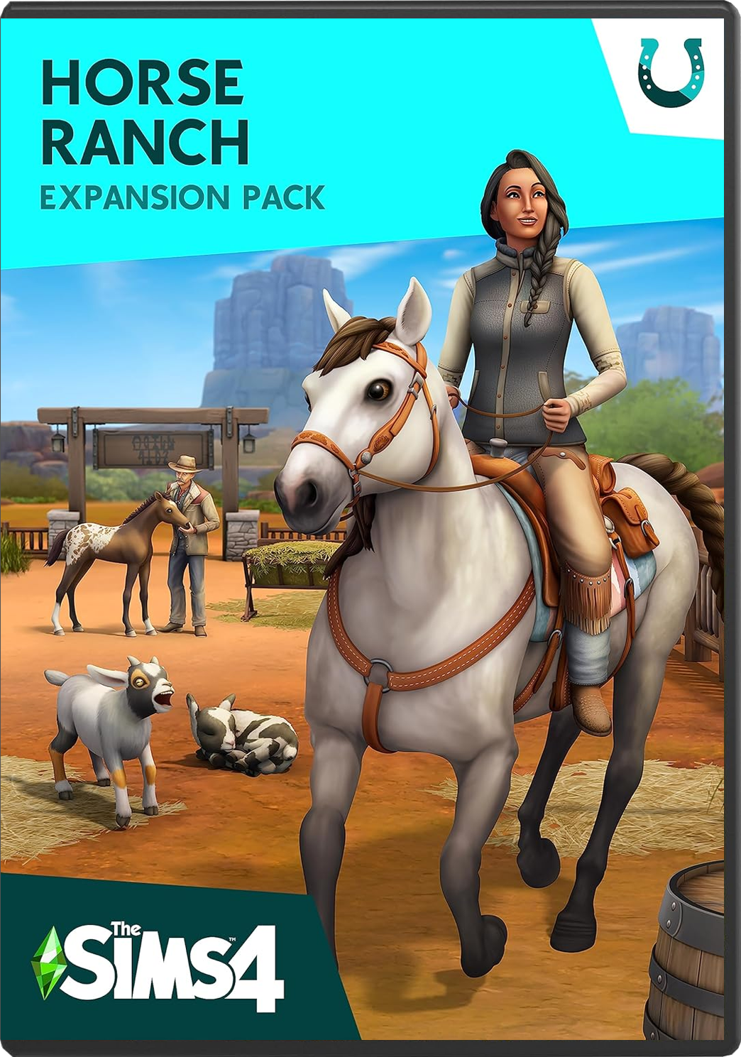 The Sims 4 Expansion Pack 14 - Horse Ranch [Code In A Box] (PC)