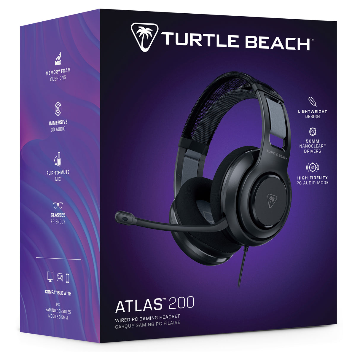 Turtle Beach Atlas 200 - Black (PC)