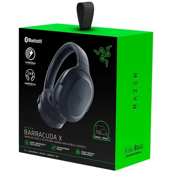 Razer Barracuda - Wireless Multi-platform Gaming and Mobile Headset - Black