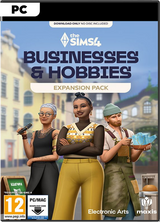 The Sims 4: Businesses & Hobbies Expansion Pack 18 [Code in a Box] (PC)