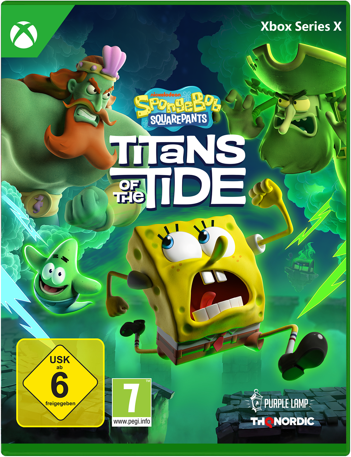 SpongeBob SquarePants: Titans of the Tide (Xbox Series X)