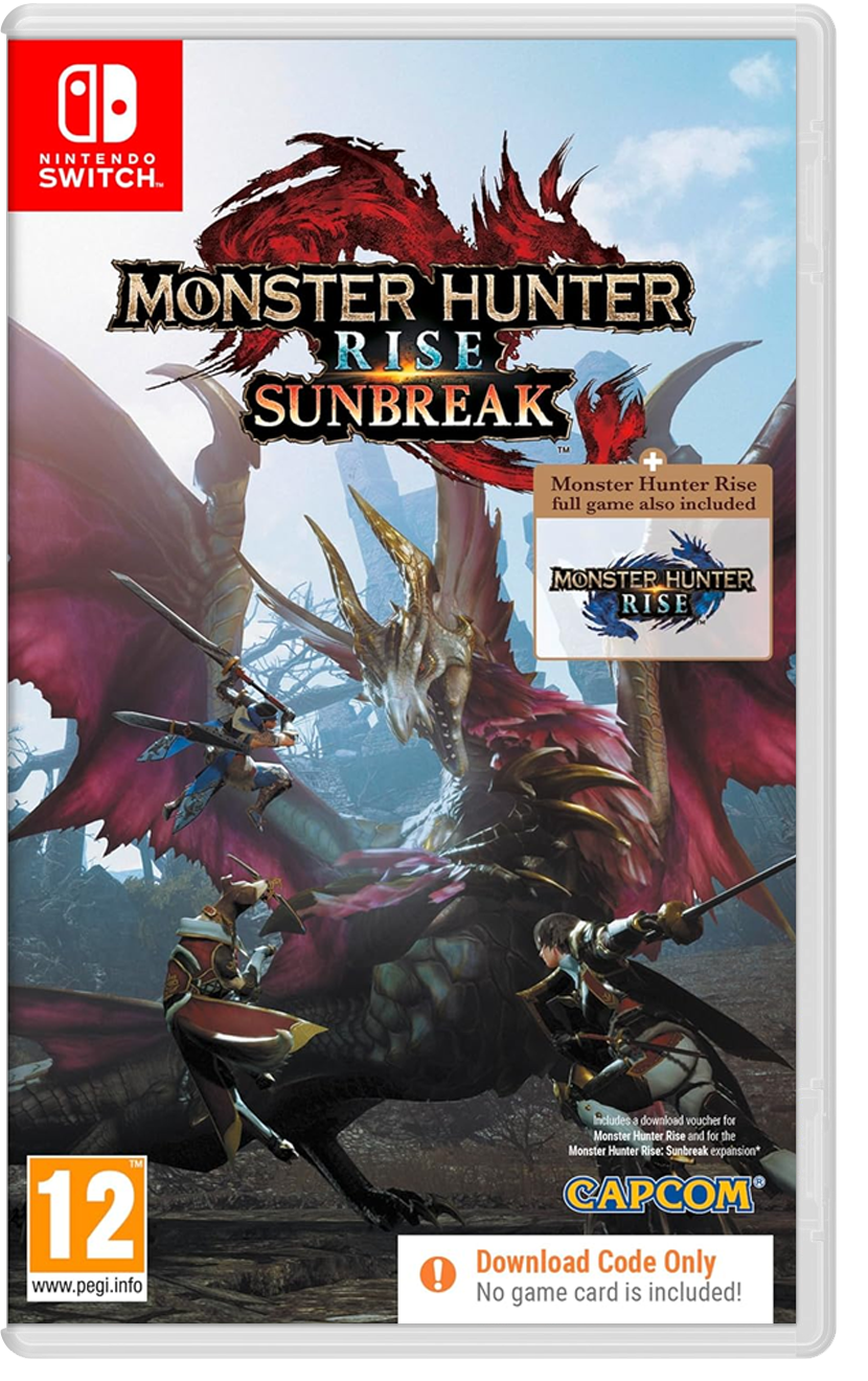 Monster Hunter Rise: Sunbreak [Code in a Box] (Switch)