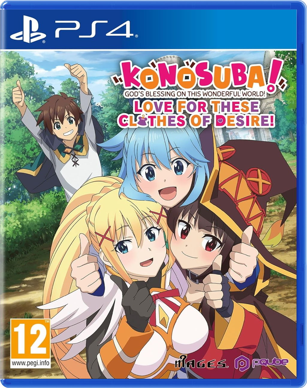 KonoSuba: God's Blessing on this Wonderful World! Love For These Clothes Of Desire! (PS4)