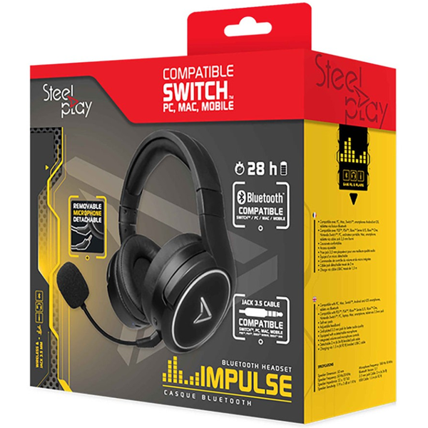 Lexip Impulse Bluetooth Wireless Headset - Black