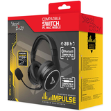 Lexip Impulse Bluetooth Wireless Headset - Black