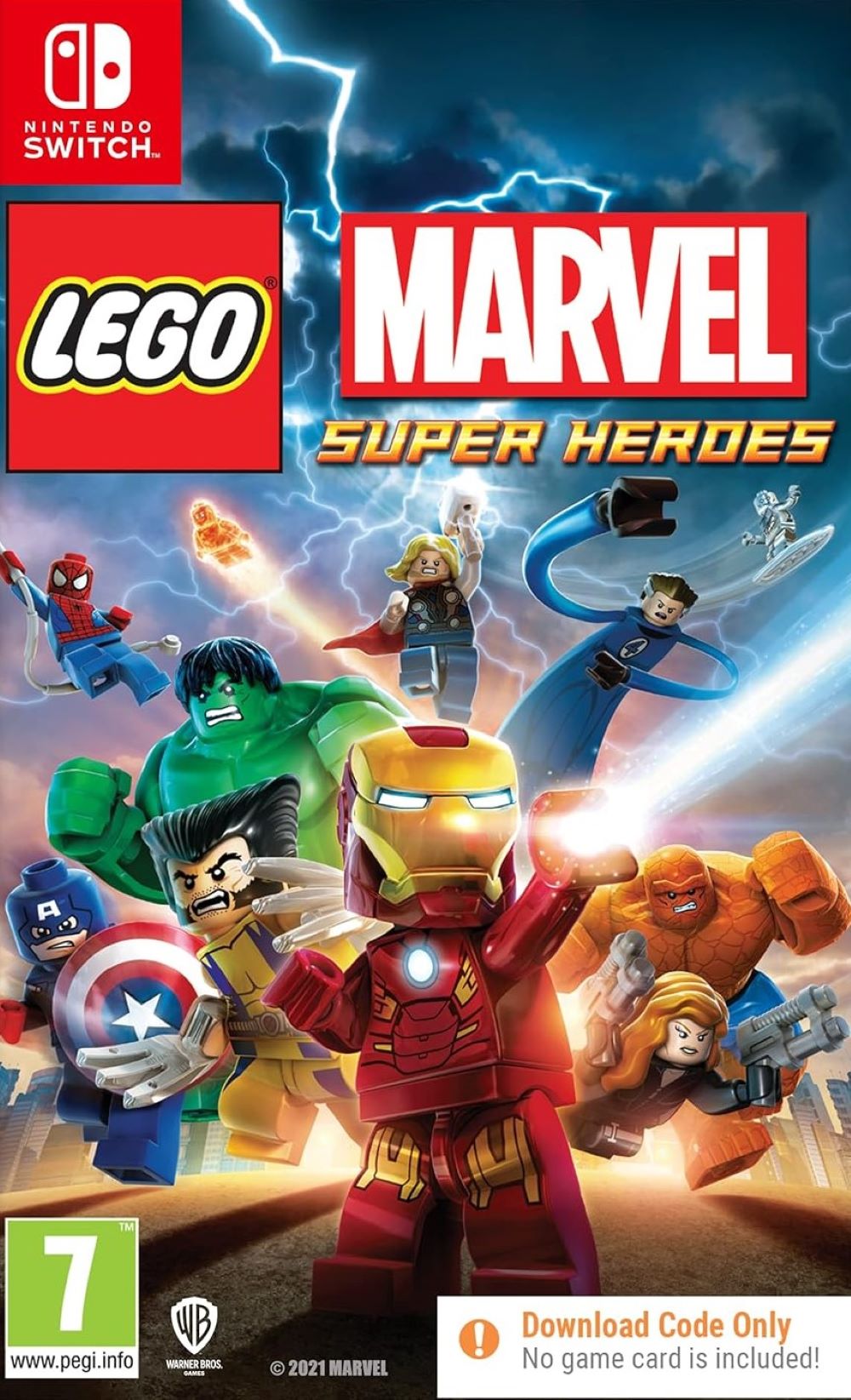 LEGO Marvel Super Heroes [Code In A Box] (Switch)