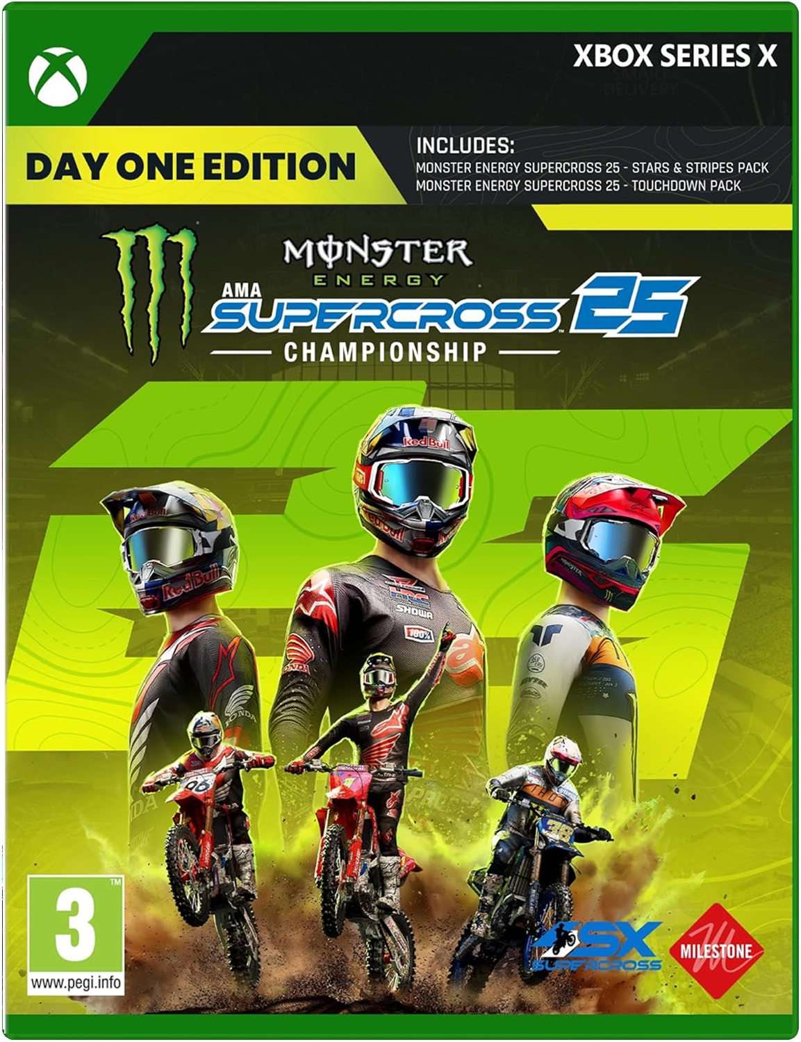 Monster Energy Supercross 25 - The Official Videogame Day One Edition (Xbox Series X)