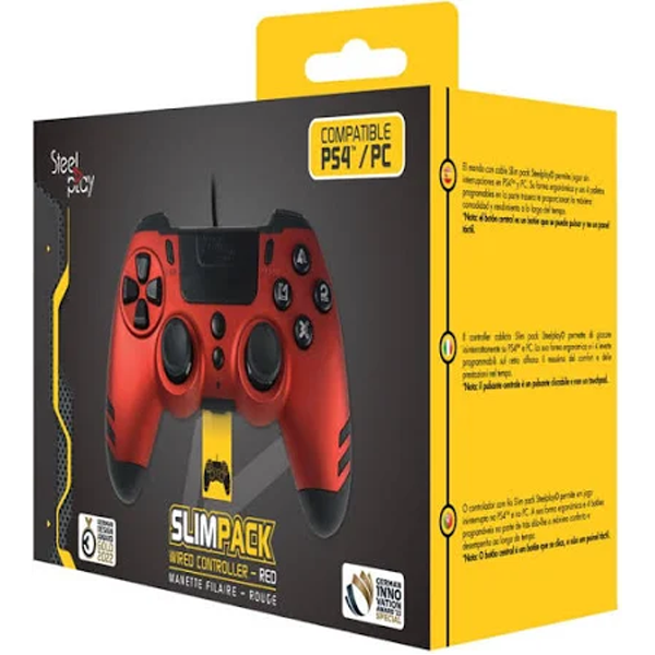 Lexip Slim Pack Wireless Controller - Red