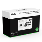 8BitDo Arcade Stick For Xbox & PC Windows 10 - White