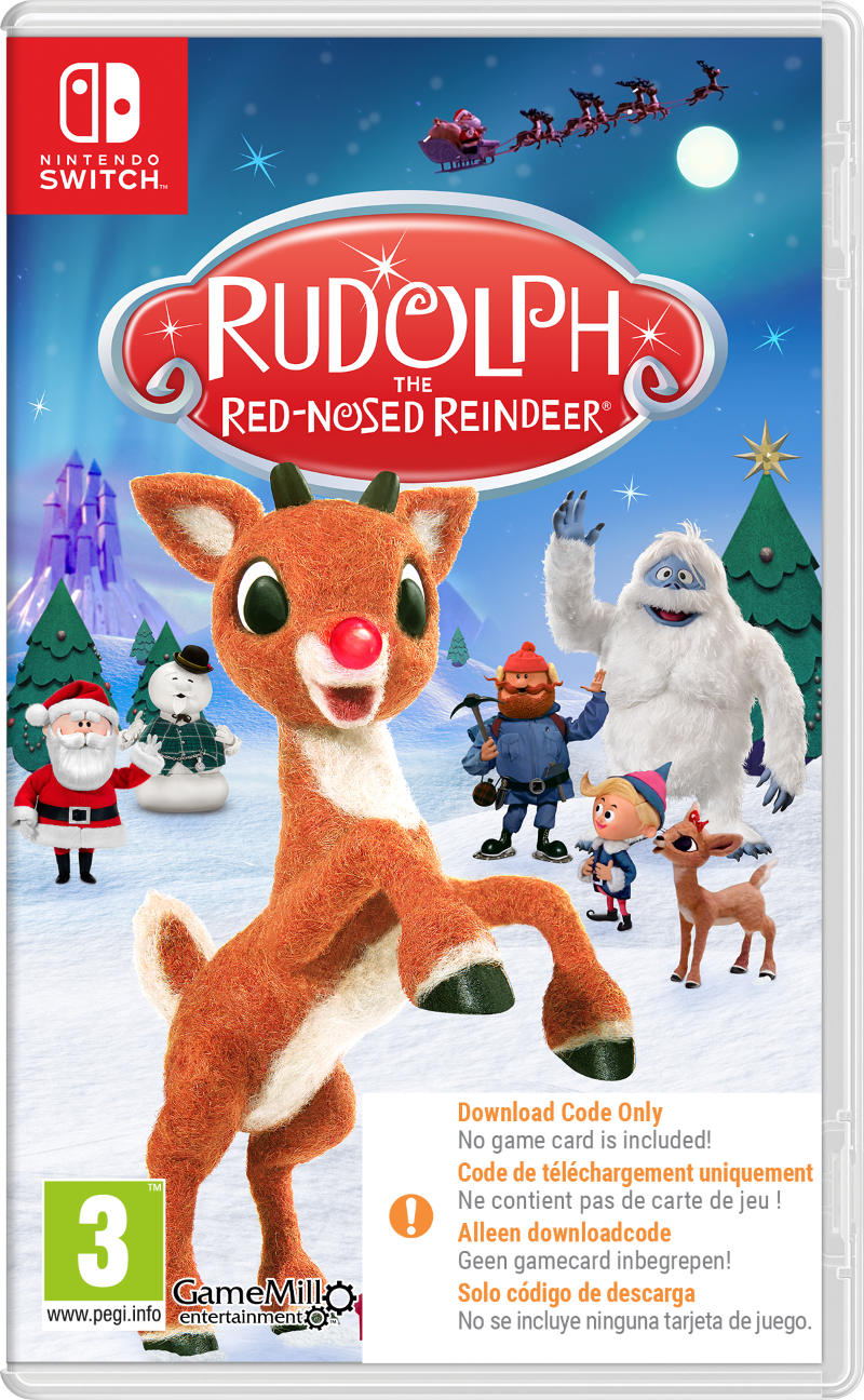 Rudolph The Red-Nosed Reindeer [Code in a Box] (Switch)