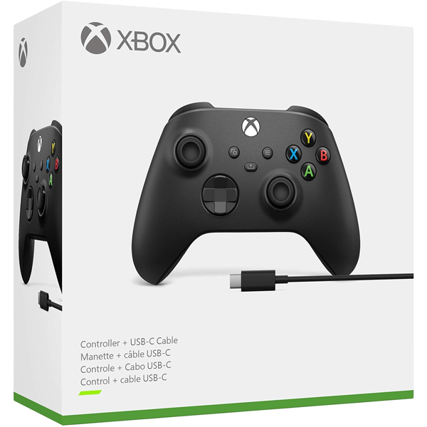 Microsoft Xbox Wireless Controller + USB-C Cable (Xbox Series X)