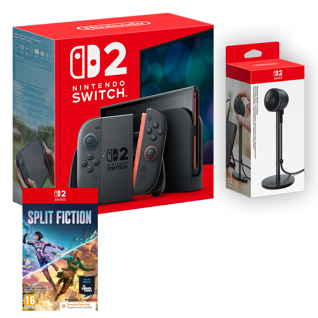 Nintendo Switch 2 Console with Split Fiction [Code in a Box] and Nintendo Switch 2 Camera
