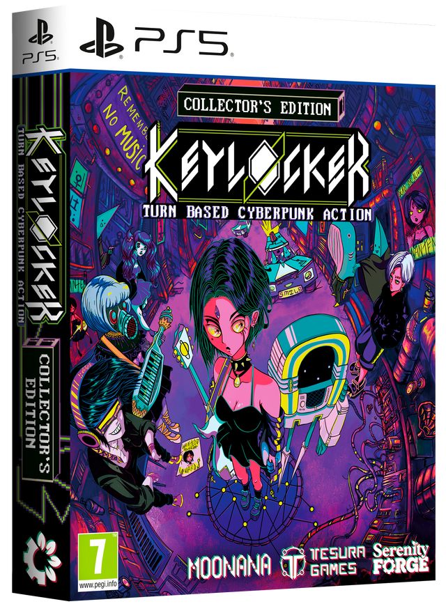 Keylocker | Turn Based Cyberpunk Action Collector's Edition (PS5)