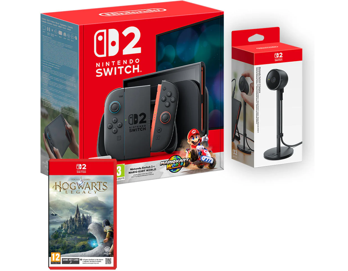 Nintendo Switch 2 Console with Hogwarts Legacy and Nintendo Switch 2 Camera