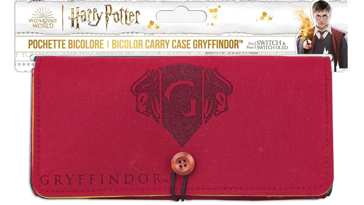 Harry Potter - Felt Pocket Carry Case Gryffindor (Switch)