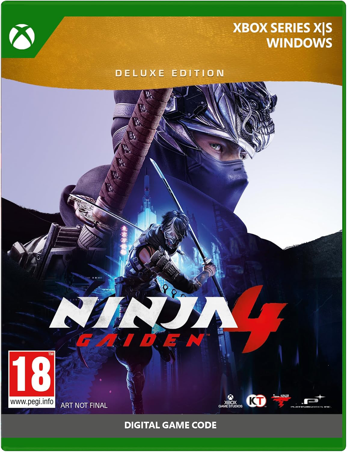Ninja Gaiden 4 Deluxe Edition [Code in a Box] (Xbox Series X)