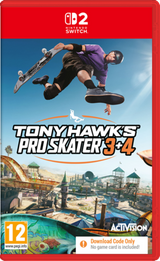 Tony Hawk's Pro Skater 3+4 [Code in a Box] (Switch 2)