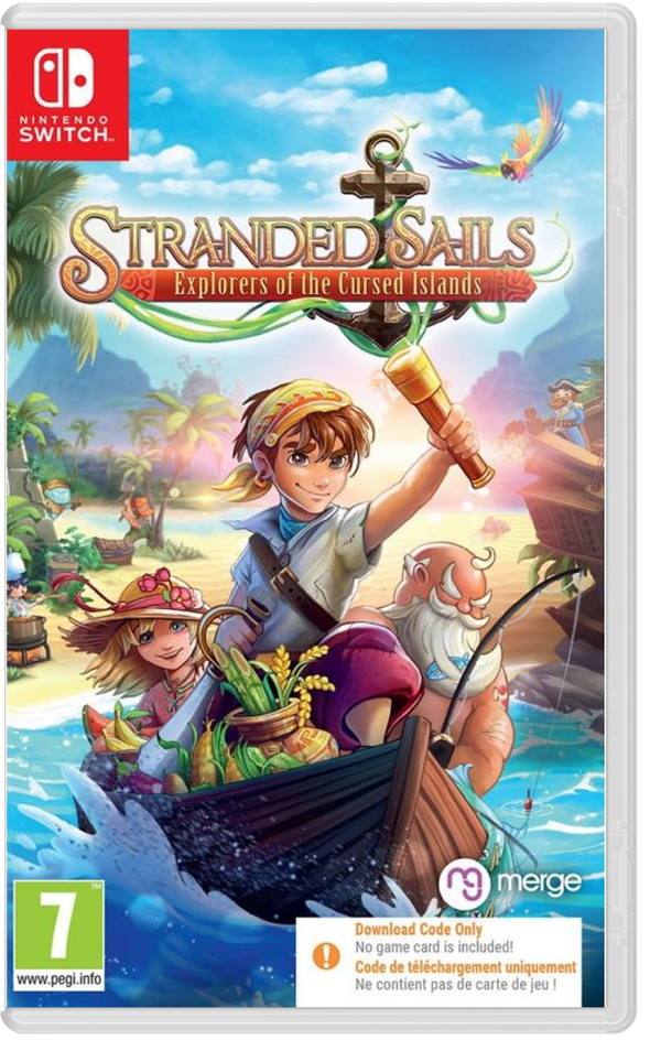 Stranded Sails: Explorers Of The Cursed Islands [Code In A Box] (Switch)