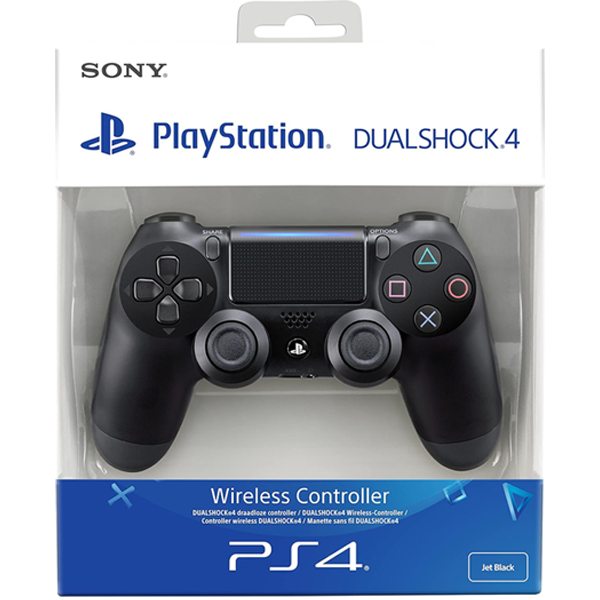 Sony PlayStation Dualshock 4 Wireless Controller - Black (PS4)