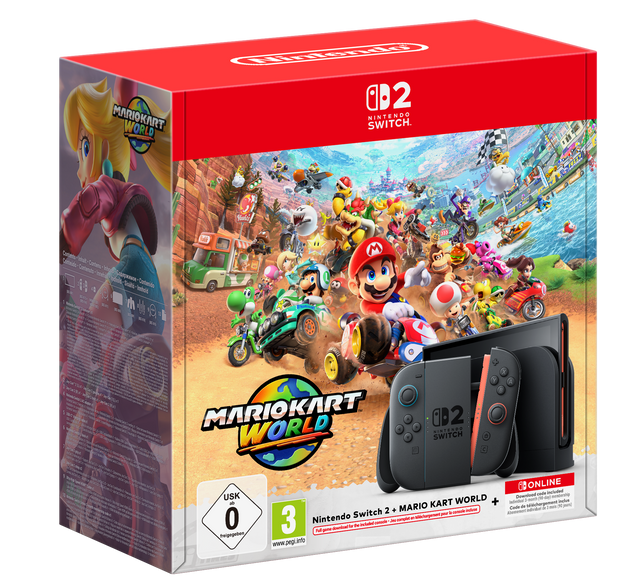 Nintendo Switch 2 and Mario Kart World Bundle (Switch 2)