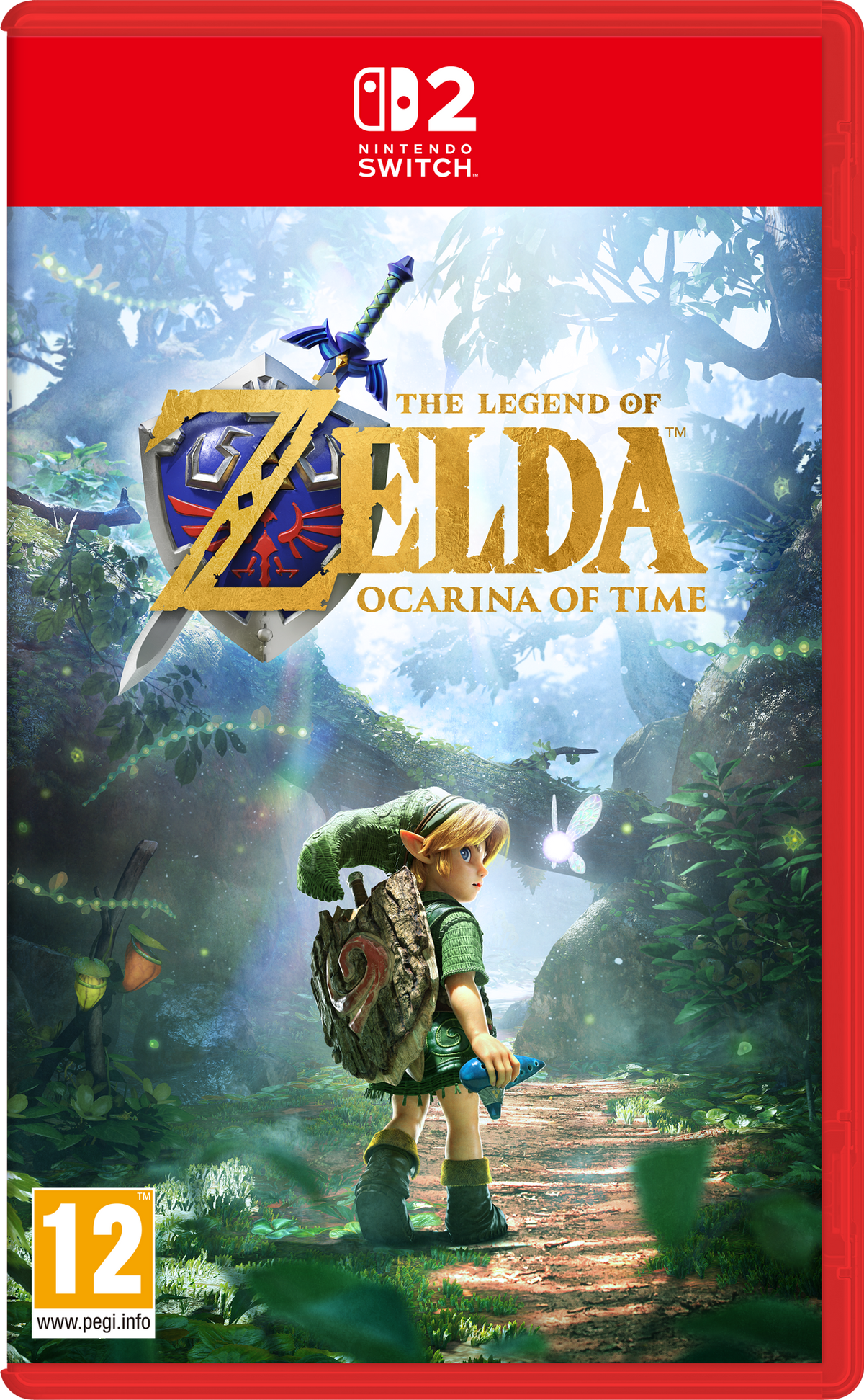 Nintendo Switch 2: The Legend of Zelda 40th Anniversary Console with Ocarina of Time (Switch 2)